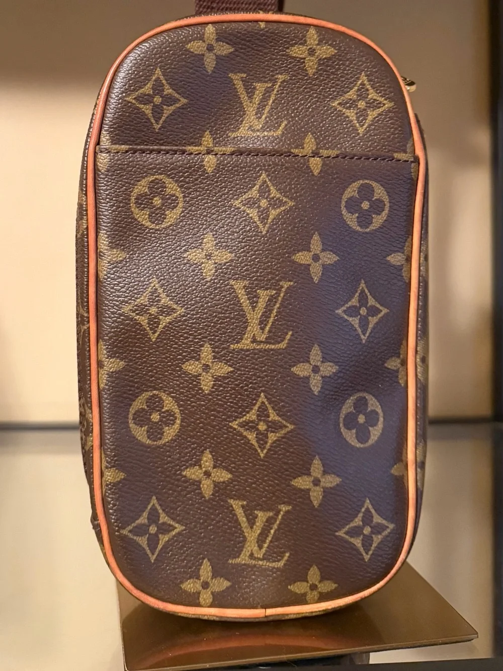 Louis Vuitton Monogram Crossbody Gange Pochette Bumbag